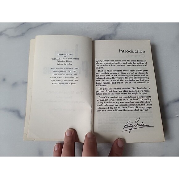 Living Prophecies With Daniel And The Revelation Paperback - Picture 3 of 10